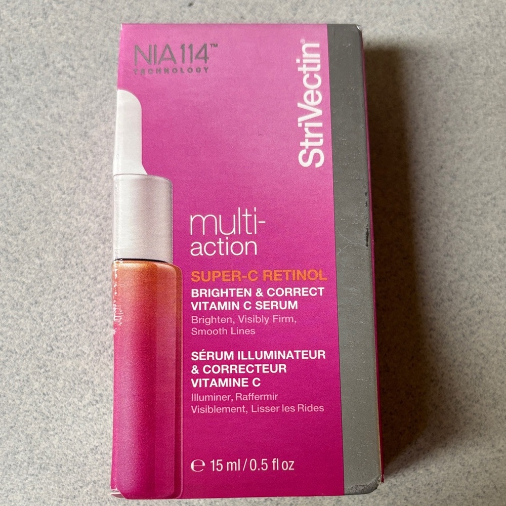 BNIB StriVectin Super-C Retinol Serum Brighten and Correct.